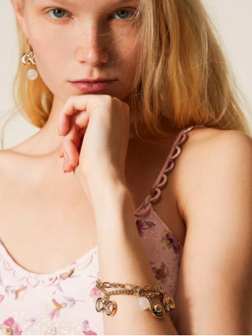 Браслет з підвісками / Нове золото