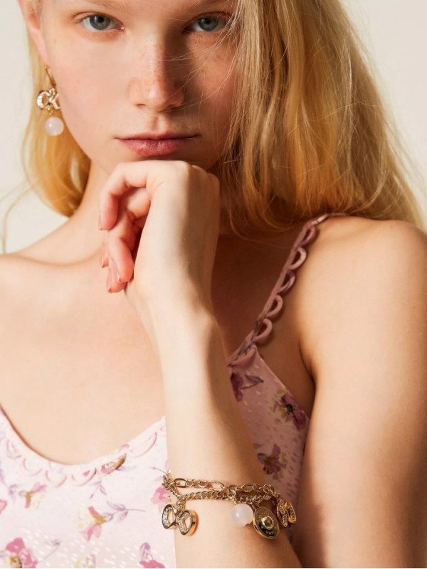 Браслет з підвісками / Нове золото