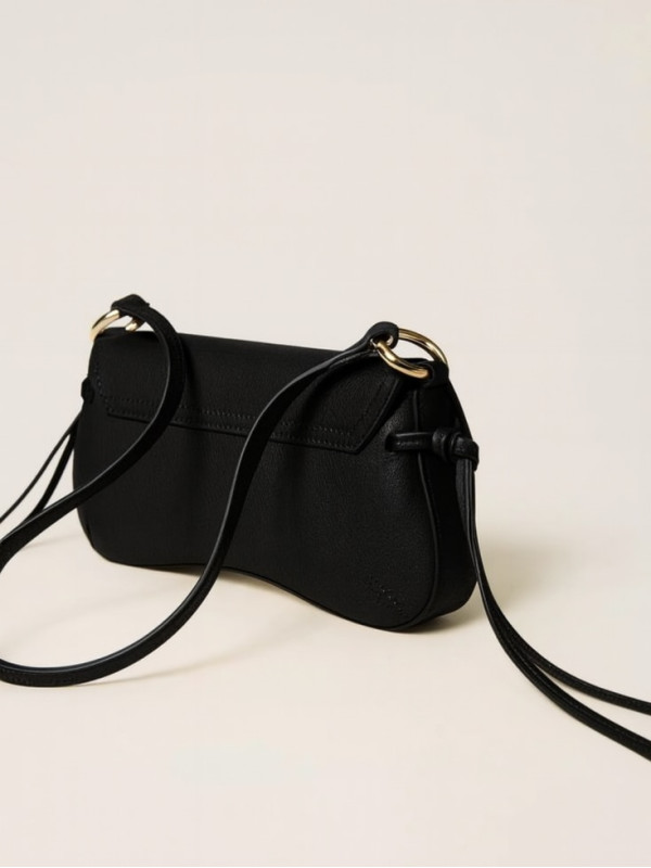 Шкіряна сумка / Чорний