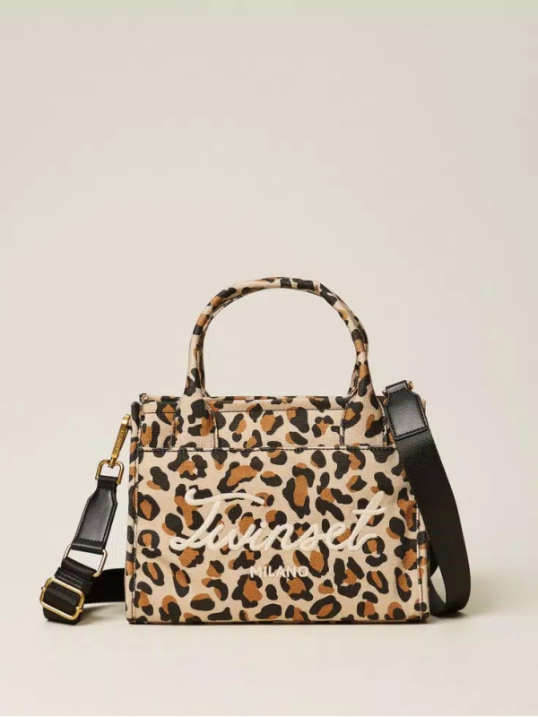 Сумка через плече / Принт плямистий