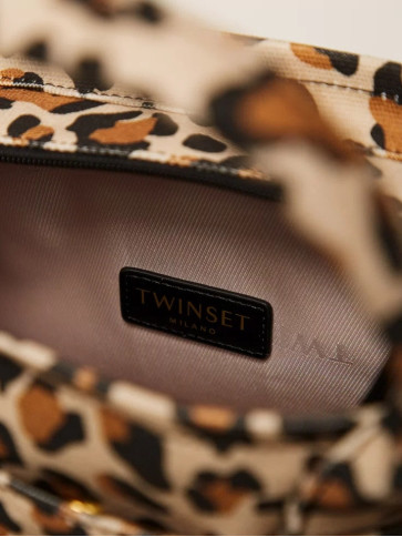 Сумка через плече / Принт плямистий