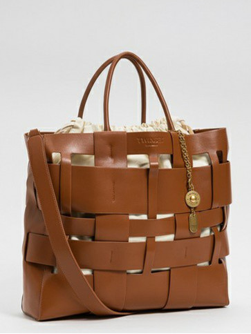 Плетений шопер / Шкіра