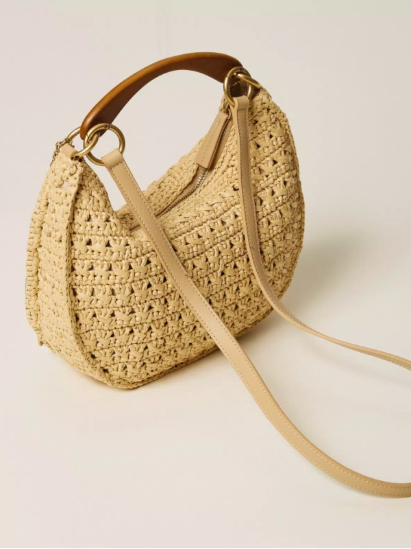 Сумка через плече / Солом'яний