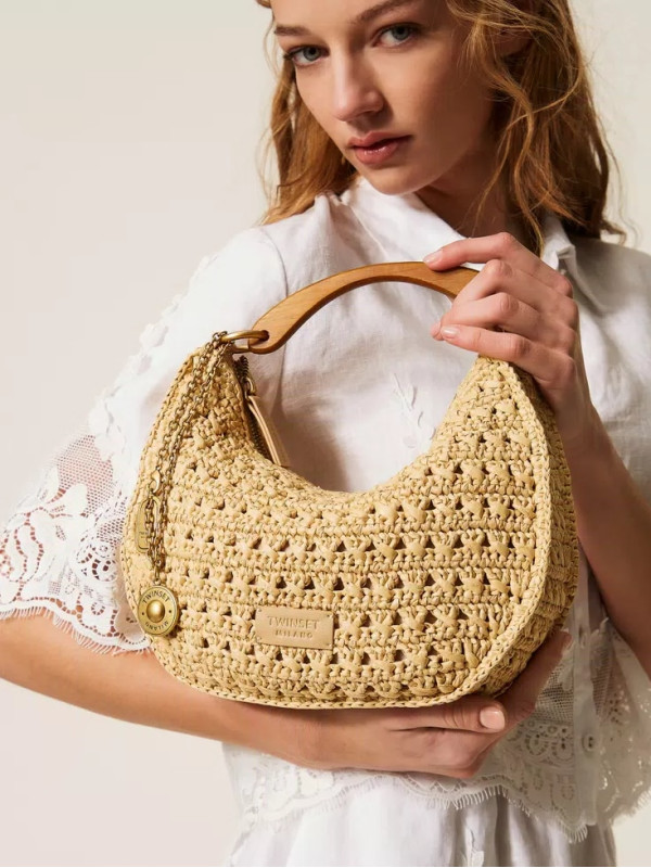 Сумка через плече / Солом'яний