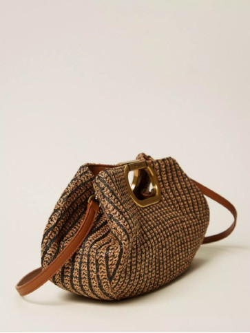 Сумка через плече / Шкіра / Чорний