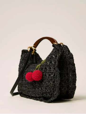 Сумка круасан / Чорний