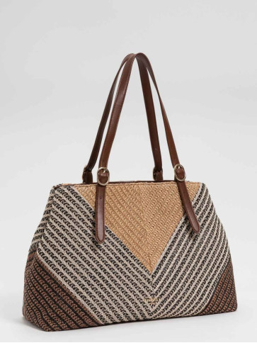 Сумка / Різнокольорова солома