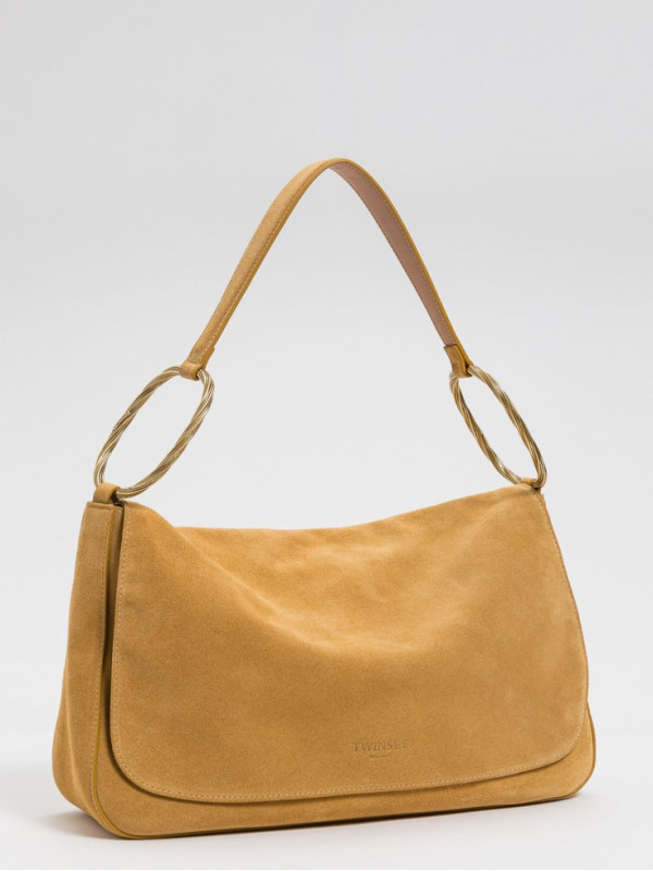 Велика замшева сумка 