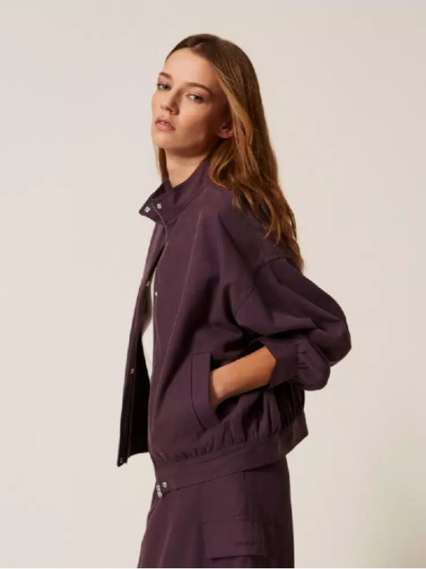 Куртка на блискавці / Сливовий ідеал 261TE2073