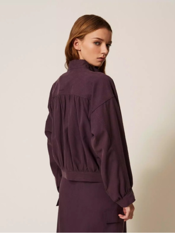 Куртка на блискавці / Сливовий ідеал 261TE2073