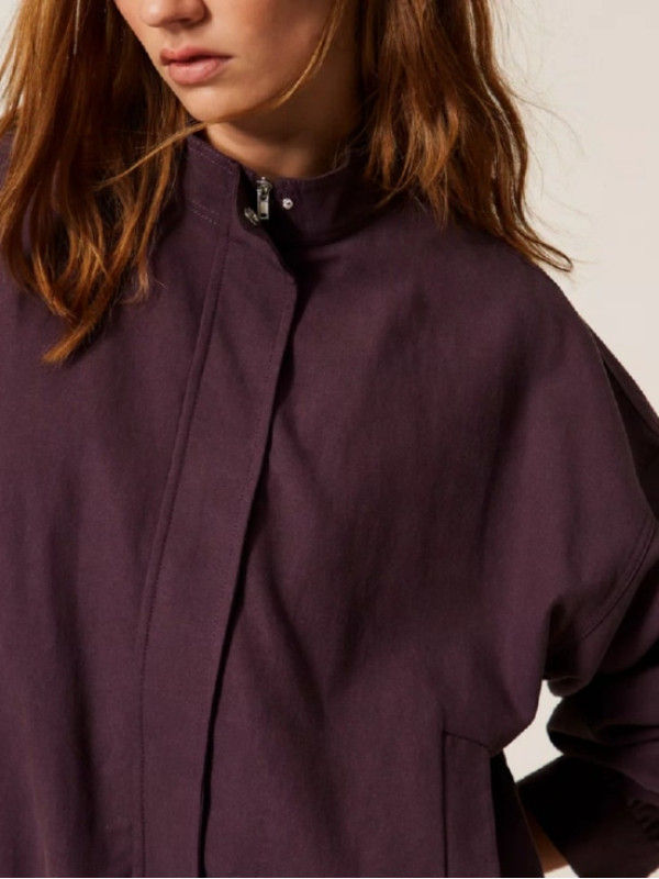 Куртка на блискавці / Сливовий ідеал 261TE2073