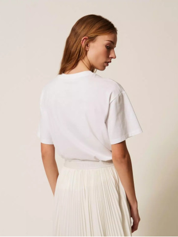 Футболка / Квіти слонова кістка