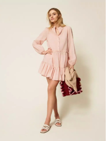 Коротка муслінова сукня / 