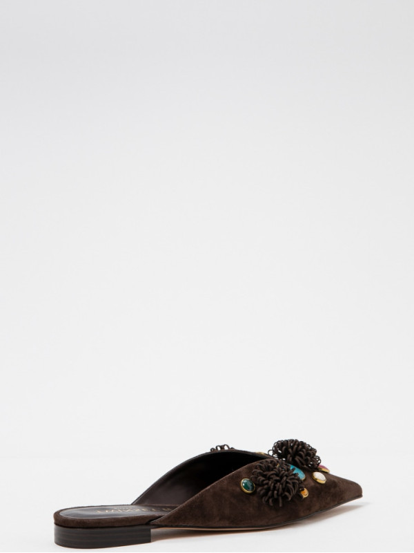 Замшеві Мюлі / Кавовий лікер 261TGT060