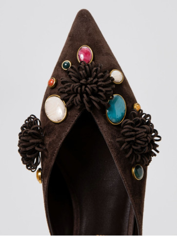 Замшеві Мюлі / Кавовий лікер