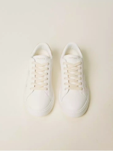 Кросівки / Платина / Квіти