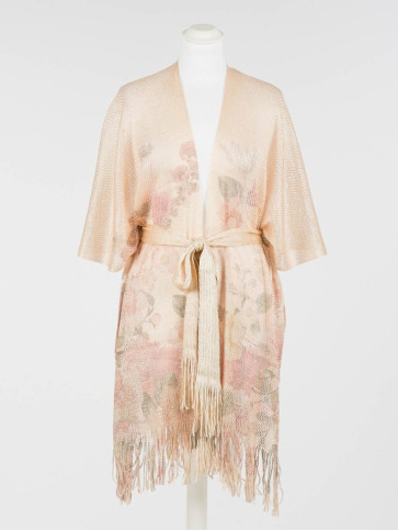 Кафтан / Квіти пастельний кольорів