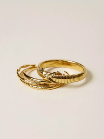 Комплект браслетов / Старе золото