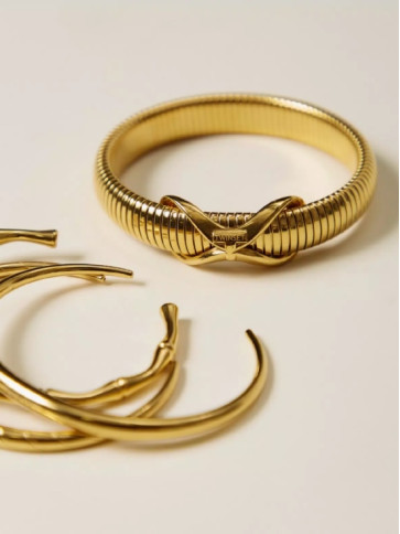 Комплект браслетов / Старе золото