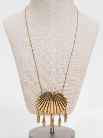 Металеве колье / Старе золото