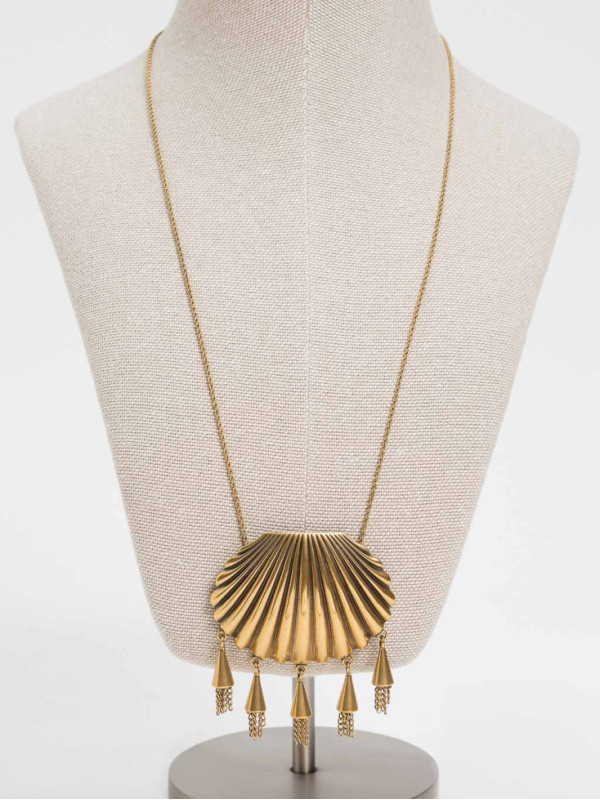 Металеве колье / Старе золото 261TO5510