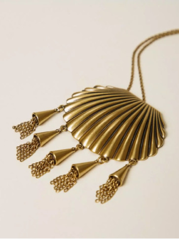 Металеве колье / Старе золото