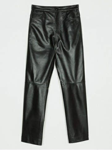 Шкіряні штани / Чорний