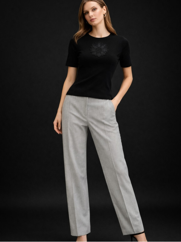 Футболка / Чорний 261TP2091