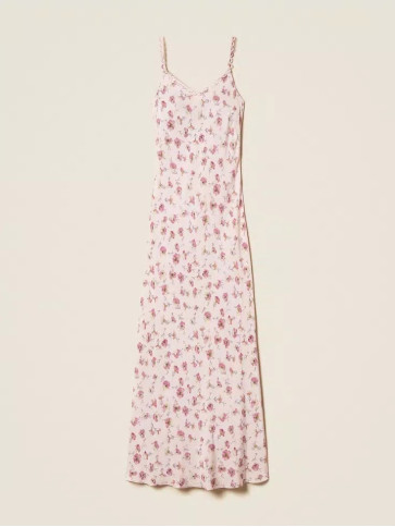 Довга сукня / Трояндовий принт