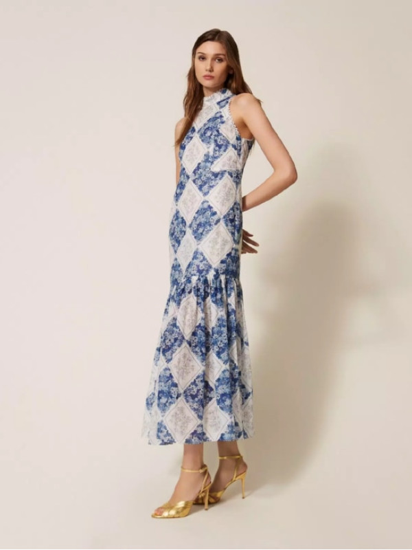 Довга Сукня / Квітковий ромб