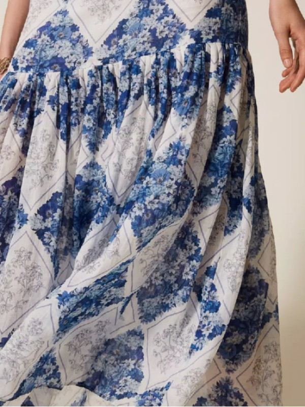 Довга Сукня / Квітковий ромб