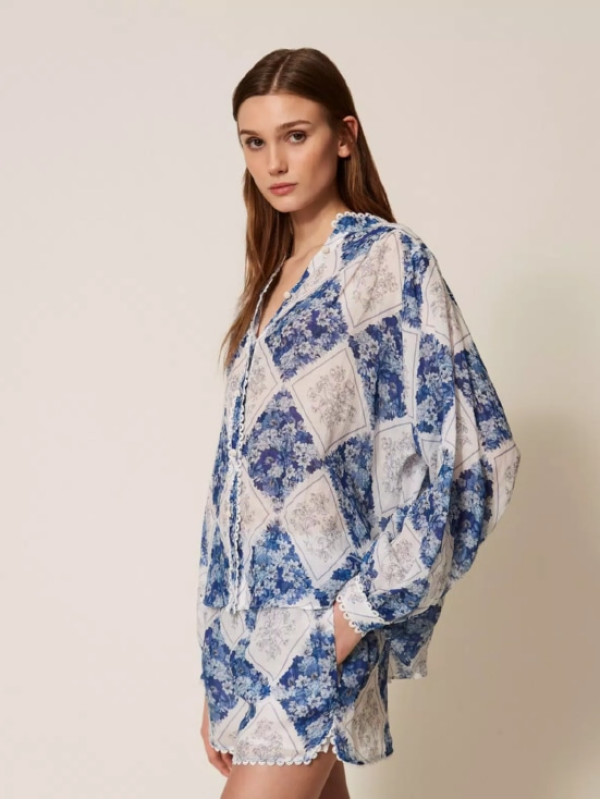 Сорочка / Квітковий ромб