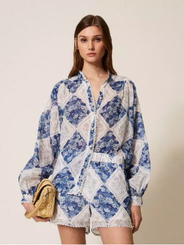 Шорти / Квітковий ромб