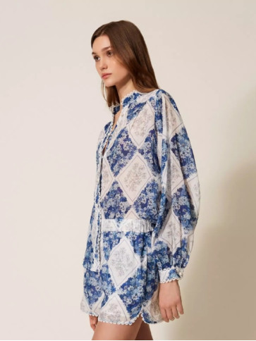 Шорти / Квітковий ромб