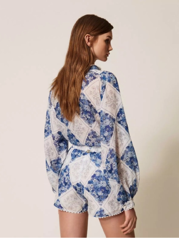 Шорти / Квітковий ромб