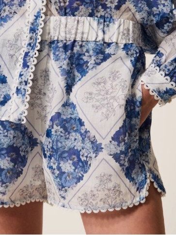 Шорти / Квітковий ромб