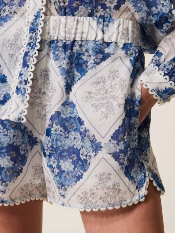 Шорти / Квітковий ромб