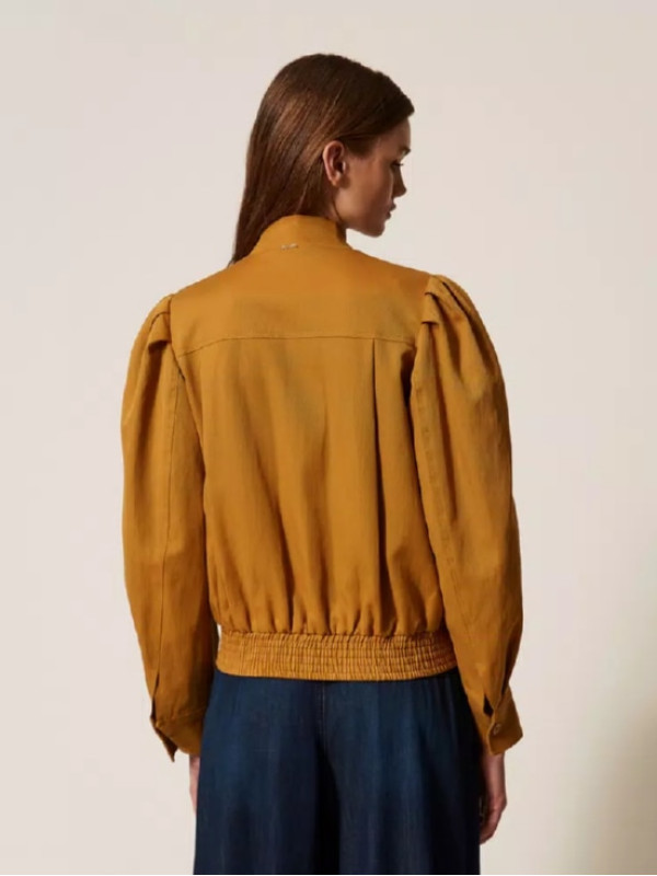 Куртка зі зборками / Дерев'яний 261TP2200