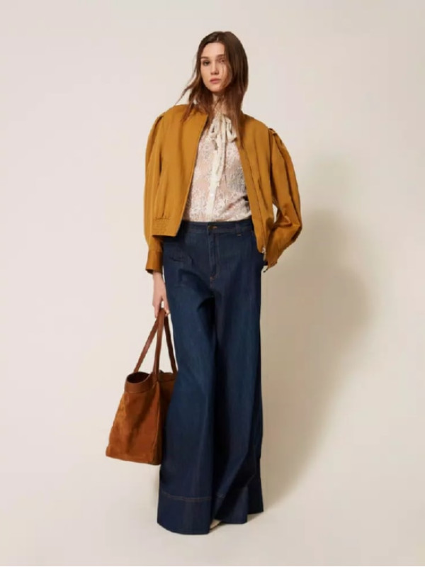 Куртка зі зборками / Дерев'яний 261TP2200