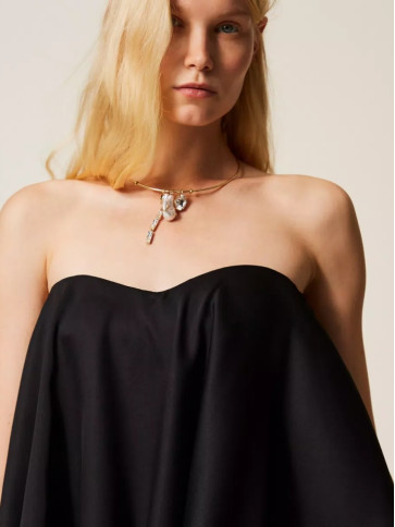 Топ бюстье / Чорний