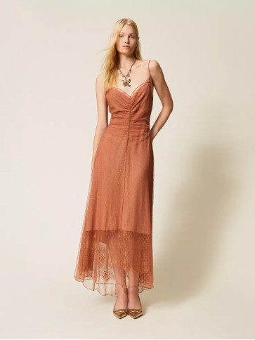 Сукня з тюлю / Мокка мус