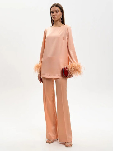 Блуза -сукня / Пергамент