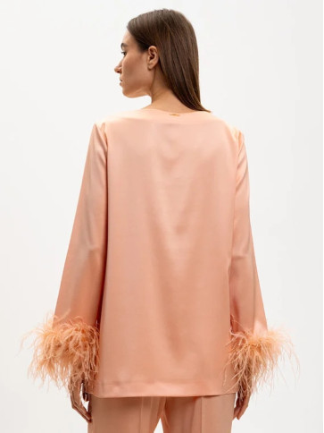 Блуза -сукня / Пергамент