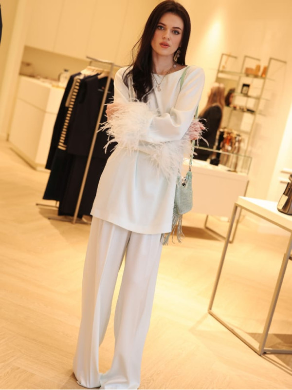 Блуза -сукня / Аква