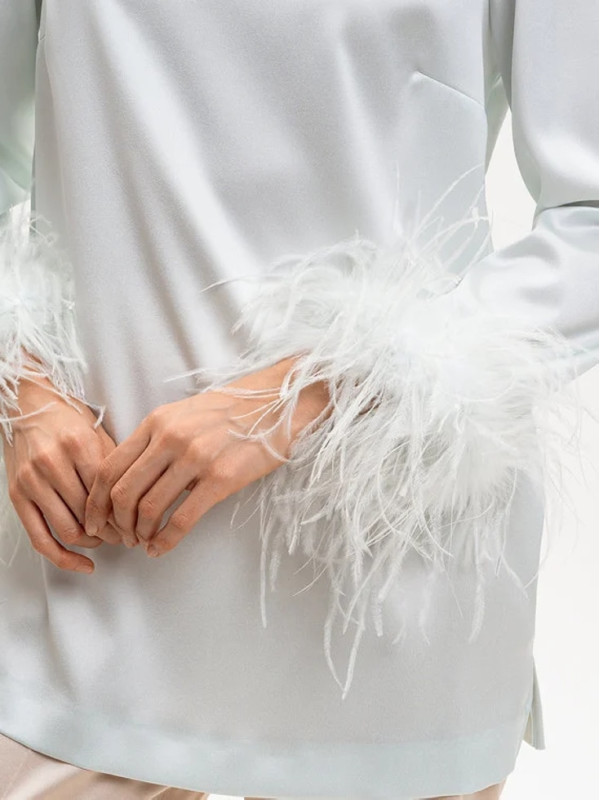 Блуза -сукня / Аква 261TP2424