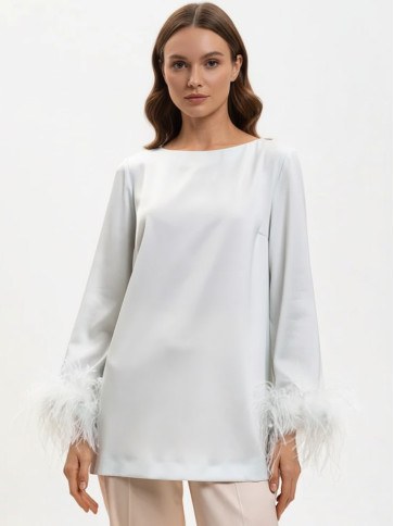 Блуза -сукня / Аква