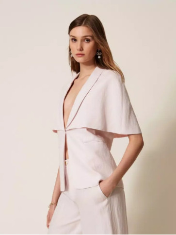 Жакет з перелиною / Перламутр