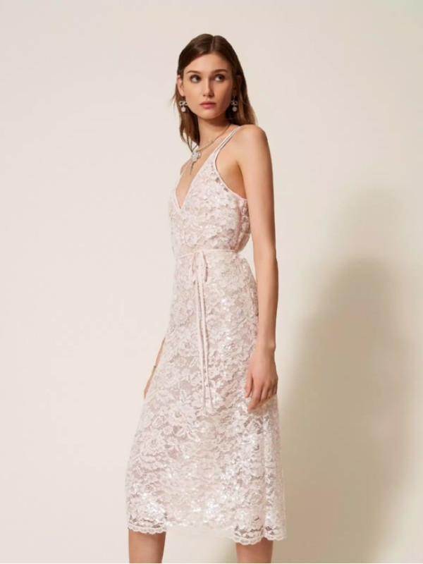 Мереживна сукня / Рожевий пісок 261TP2630