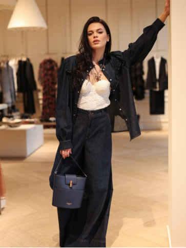 Сорочка / Темний джинс