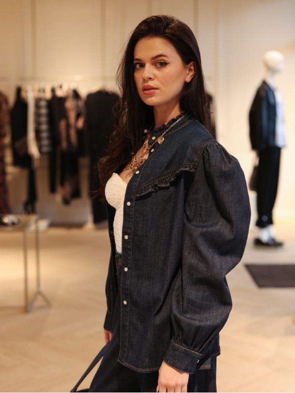 Сорочка / Темний джинс